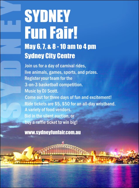Sydney Flyer Product Front