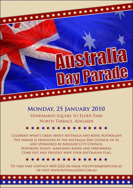 Australia Day Postcard