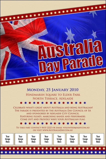 Australia Day Image Poster Product Front