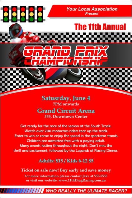 Grand Prix Poster Product Front