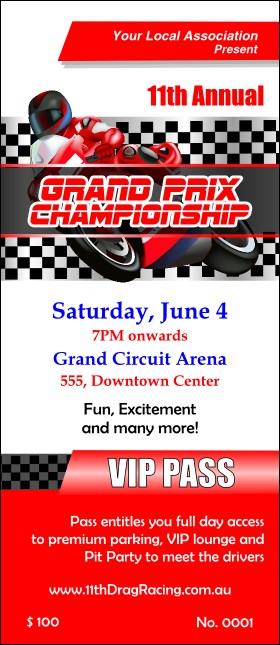 Grand Prix VIP Pass