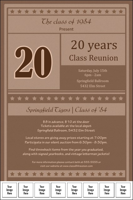 Reunion 2 Logo Poster Product Front